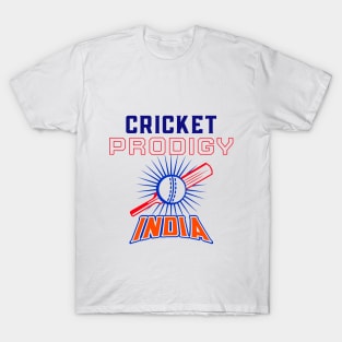 Mens Cricket Prodigy India T-Shirt